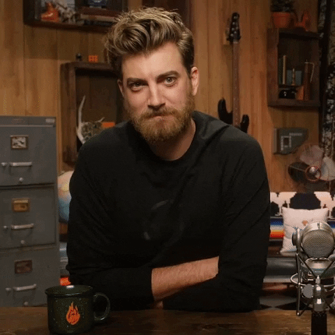 Hold Up What GIF by Rhett and Link