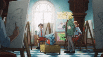 Art Teacher GIF by Pokémon