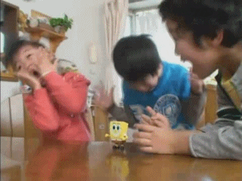kids spongebob GIF
