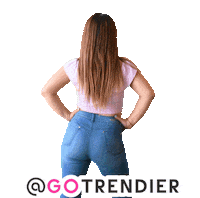 happy dance Sticker by GoTrendier
