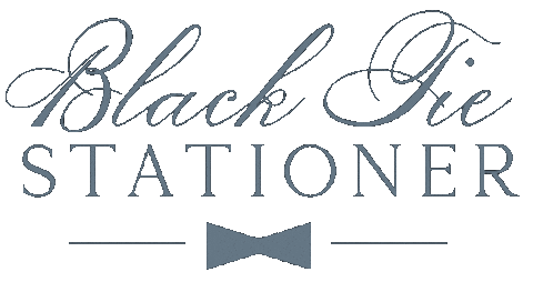 Black Tie Stationer Sticker