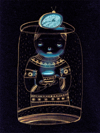 Overthinking Fortune Telling GIF by Chemical Sister