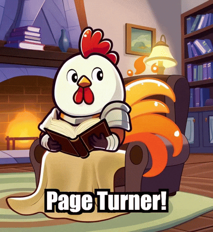 Page Turner Reading GIF by Zorooster
