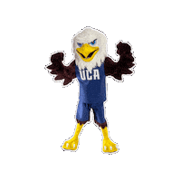 Eddie The Eagle Mascot Sticker by UC Academy