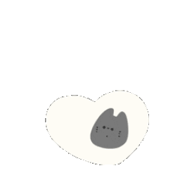 Post ねこ Sticker
