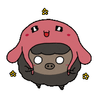 Happy Pig Sticker
