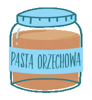 krukampl peanutbutter krukam pastaorzechowa Sticker