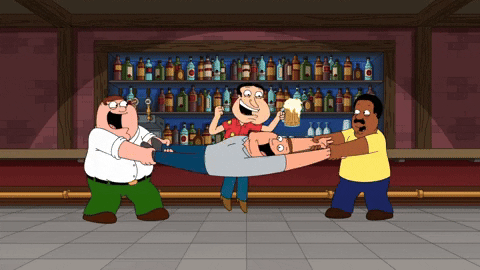 Drunk Seth Macfarlane GIF by Family Guy