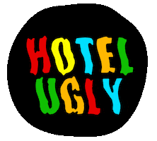 HotelUgly music band tour hotelugly Sticker