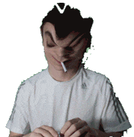 Oh Yeah Glitch Sticker