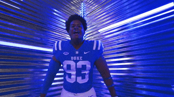 DukeFootball football scream college football ncaa football GIF