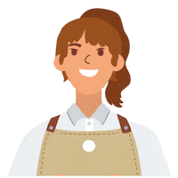 Heart Girl Sticker by capcoffeeteam