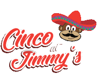 FreshMexFun tequila jimmy sombrero cinco Sticker