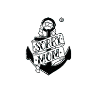 glitch tattoo Sticker by Sorry Mom®