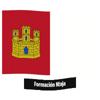 Castilla-La Mancha Flag Sticker by Formación Ninja