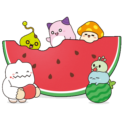 Hungry Summer Sticker by maplestory_tw
