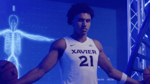Xaviermbb Anthony Robinson GIF by Xavier Men's Basketball