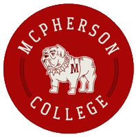 McPhersonBulldogs mac bulldogs mcpherson mcpherson college Sticker