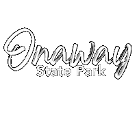 State Park Onaway Sticker by State of Michigan