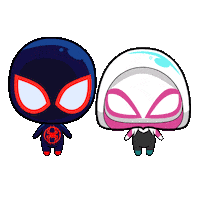 Peter Parker Sticker Sticker by Sony Pictures Animation