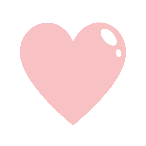 Heart Coeur Sticker by Bleu Libellule