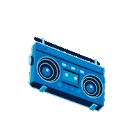 80S Radio Sticker by Montefiore Health System
