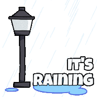 Happy Rainy Day Sticker by Christophers Genie