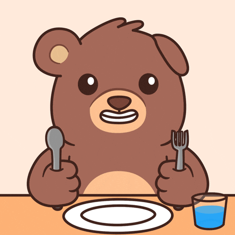 Hungry Come On GIF by BEARISH