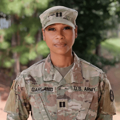 Army Saluting GIF
