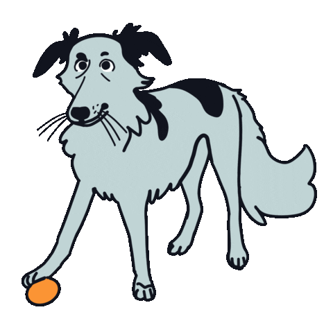 Dog Jouer Sticker