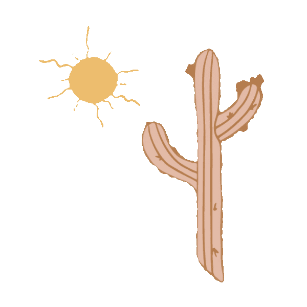 goumikids giphyupload guitar cactus desert Sticker