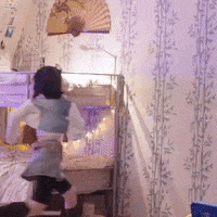 K Pop Running GIF