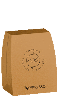 Recycling Aluminium Sticker by Nespresso Österreich