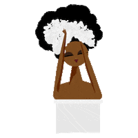 beauty hair Sticker by Eeni Edit