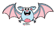 Sticker Bat Sticker by SWR Kindernetz