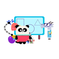 Happy Back To School Sticker by Lingokids