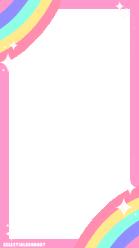 Pink Rainbow Sticker