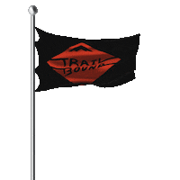 Flag Moto Sticker by Trailbound co