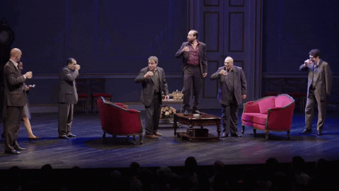 olivier awards party GIF by Official London Theatre