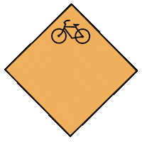 Bike Lettering Sticker