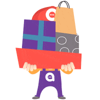 Delivery Shopper Sticker by AskAlan