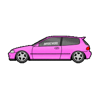 Honda Cars Sticker by ImportWorx