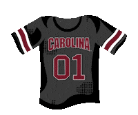 Football Jersey Sticker by University of South Carolina