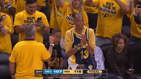 Nba Finals Clap GIF by NBA
