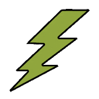 lightning bolt Sticker by STZ