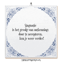 Humor Wijsheid Sticker by Tegelspreuken.nl