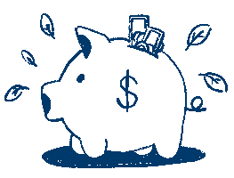 bankaust money pig finance savings Sticker