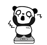 Shock Omg Sticker by The Cheeky Panda