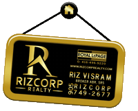 RizCorpRealty real estate realtor realty royal lepage Sticker