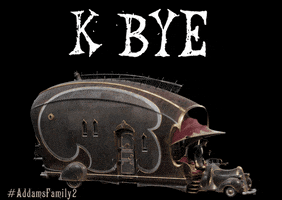 Roadtrip Speed Away GIF by The Addams Family